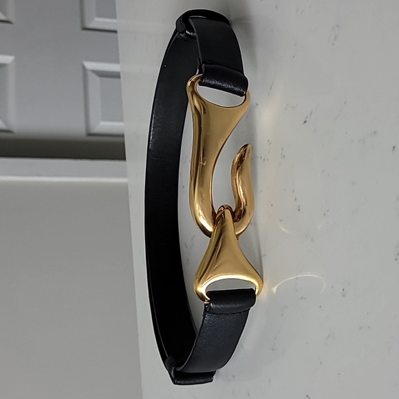 Chico's Accessories - Chico's Black and Gold Belt